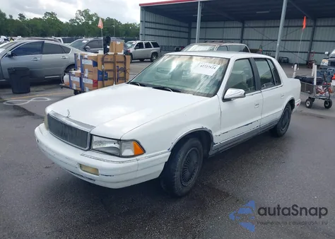 1992 Chrysler Lebaron A-Body z USA, uszkodzony, nr VIN 3C3XA46K1NT319076